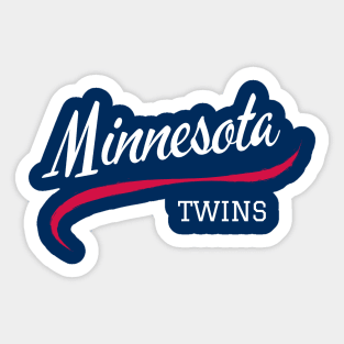 Twins Retro Sticker